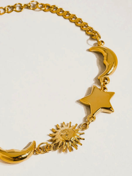 Leonora Sun & Star Bracelet