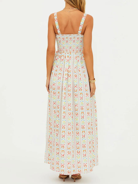 Cari Dress in Fruit Blooms
