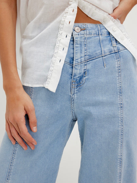 Libre Wide Leg Jean in Palermo