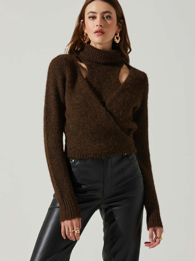 Natasha Sweater in Brown