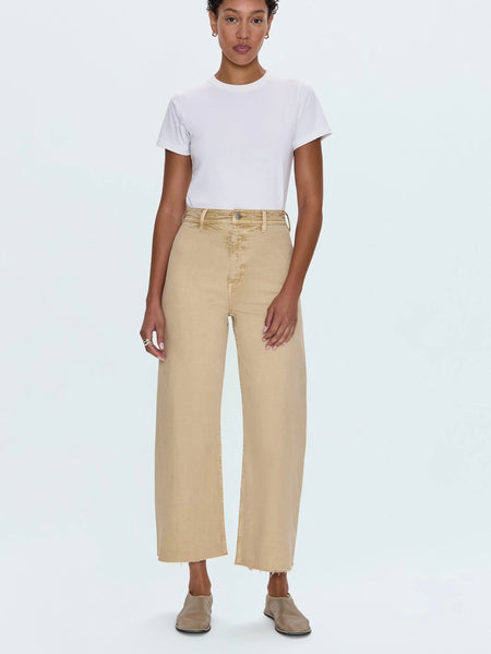 Penny Crop Jean in Sand Dollar