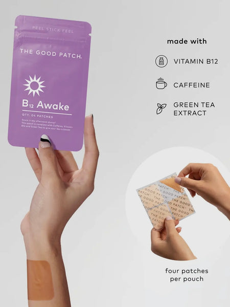 B12 Awake Wearable Wellness Patch