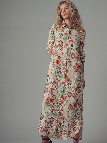 Printed & Proper Dress in Multi