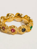 Frances Multi Stone Vintage Ring