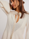 Bali Old Flame Sweater Dress in Ivory