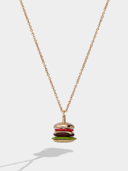 Hot Grill Summer "But In A Million" Hamburger Necklace