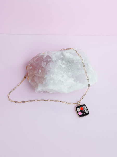 Repurposed Makeup Palette Necklace