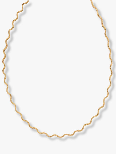 Ondina Wave Chain Necklace