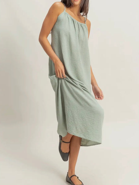 Monday Midi Dress in Sage