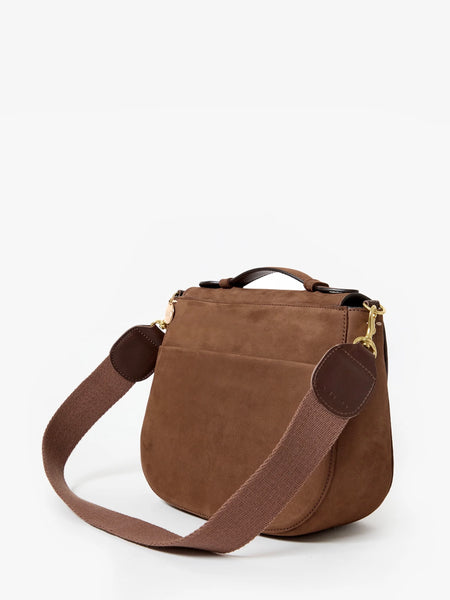 Turnlock Louis in Choco Bar Smooth Nubuck