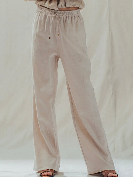 I Like It Linen Pants in Natural