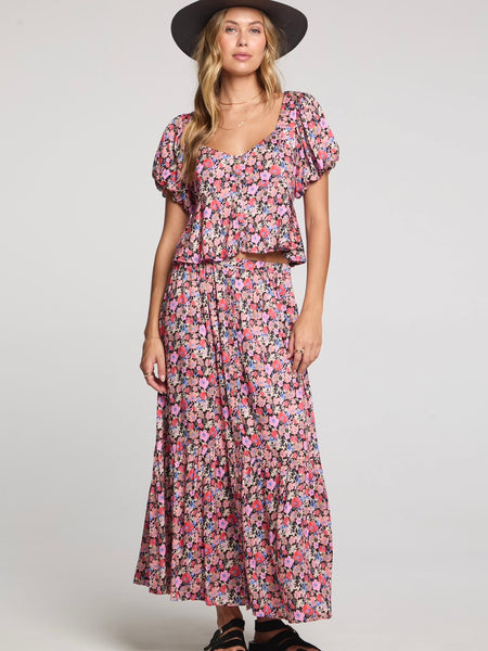 Jessalyn Top in Pink Floral