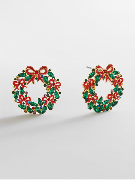 Fresh Cut Wreath Earrings