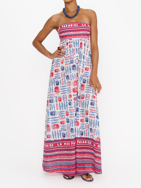 Day Out Maxi Dress in Salty Sardines