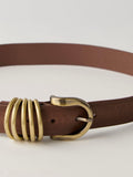 Rori Leather Belt in Cognac