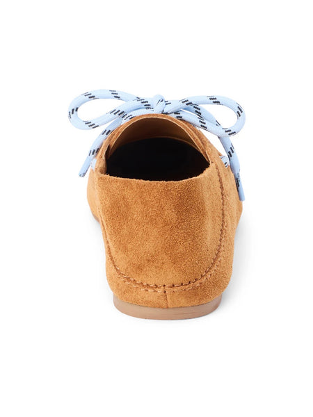 Petra Boat Shoe in Saddle