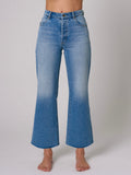 Classic Flare Crop in Chloe Vintage Blue