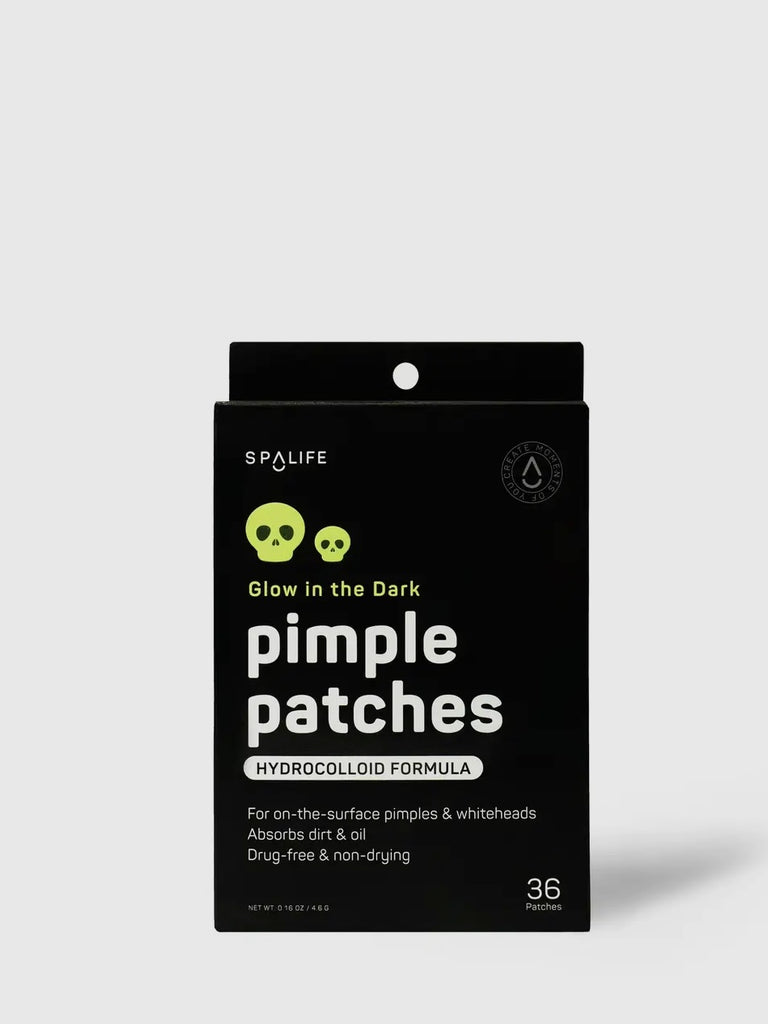 Glow in the Dark Skull Pimple Patches