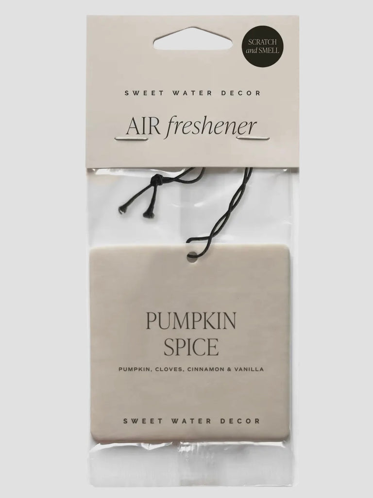 Pumpkin Spice Hanging Air Freshener