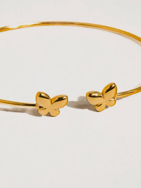Poppy Butterfly Cuff
