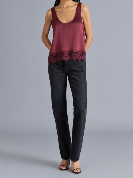 Coraline Top in Wine