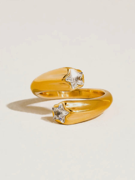 Fenella Star CZ Ring