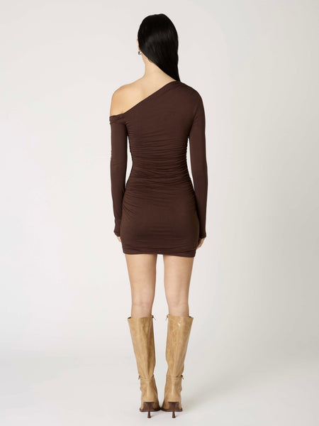 Arwen Dress in Chocolate