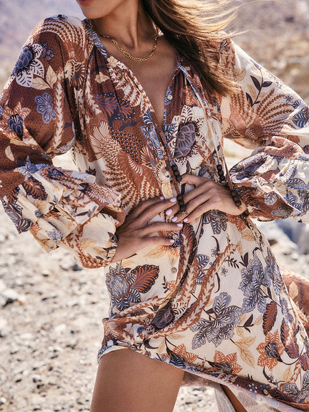 Volcano Goddess Gown in Coconut