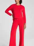 AirEssentials Relaxed Long Sleeve Top in Spanx Red