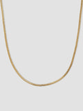 Flat Snake Chain Necklace