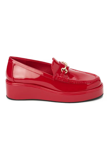 Kimbra Loafer in Red Patent