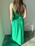 Drop Waist Dress in Shamrock