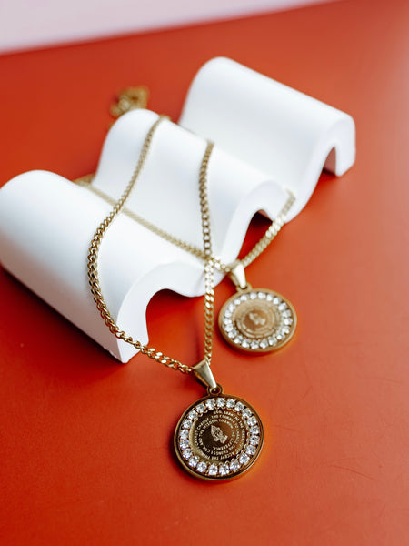 Prayer Warrior Necklace 28"