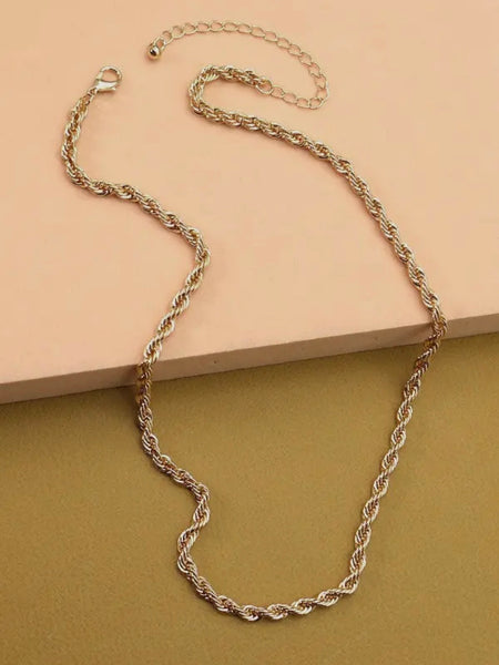 Classic Rope Chain Necklace