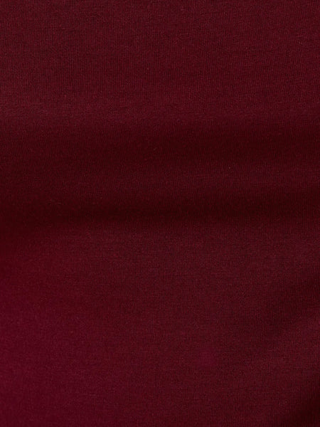 Meshed To Perfection Top in Burgundy