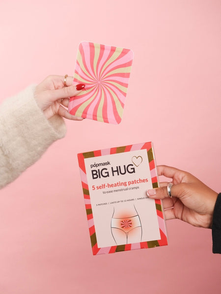 Big Hug Self Heating Cramp Relief Patches 5pk