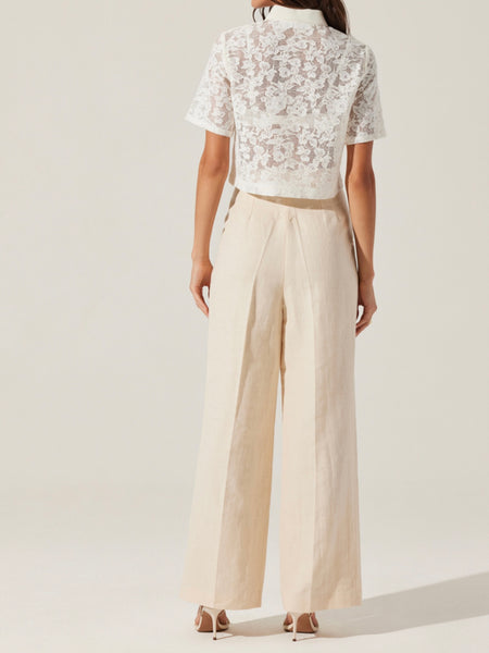 Bryony Pants in Cream