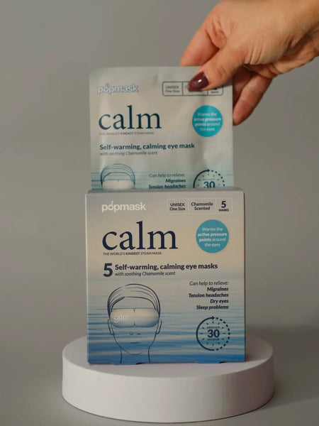 Calm Self-Warming Chamomile Sleep Masks 5pk