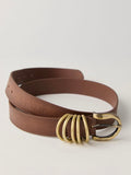 Rori Leather Belt in Cognac