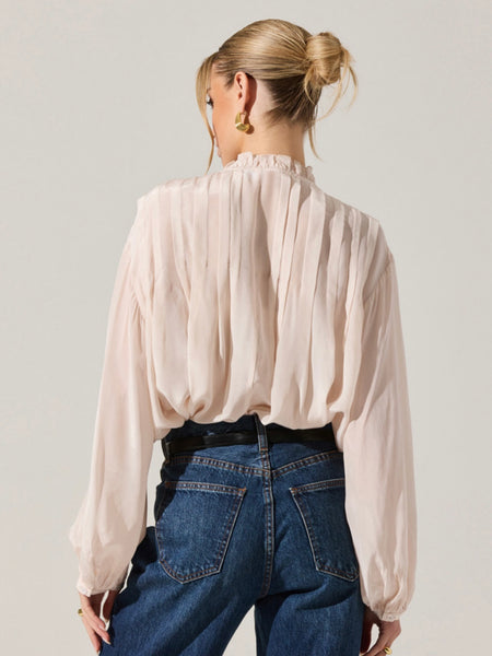 Ashton Top in Warm Champagne