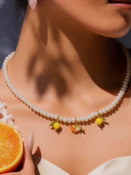 Erwin Lemon Pearl Necklace