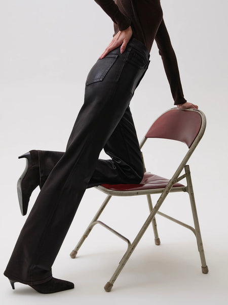 Evie Pant in Coated Mocha