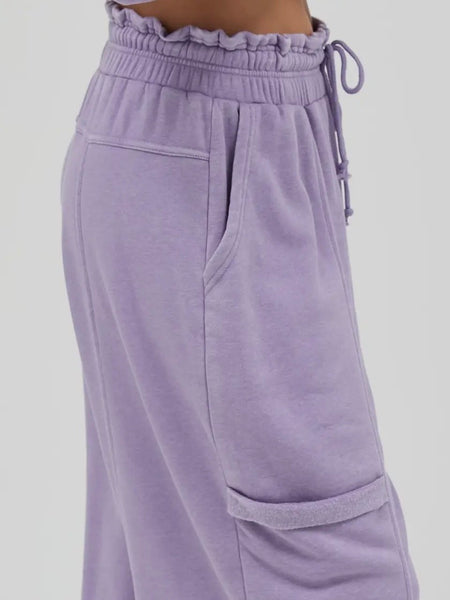 Evening Stroll Jogger in Dusty Purple