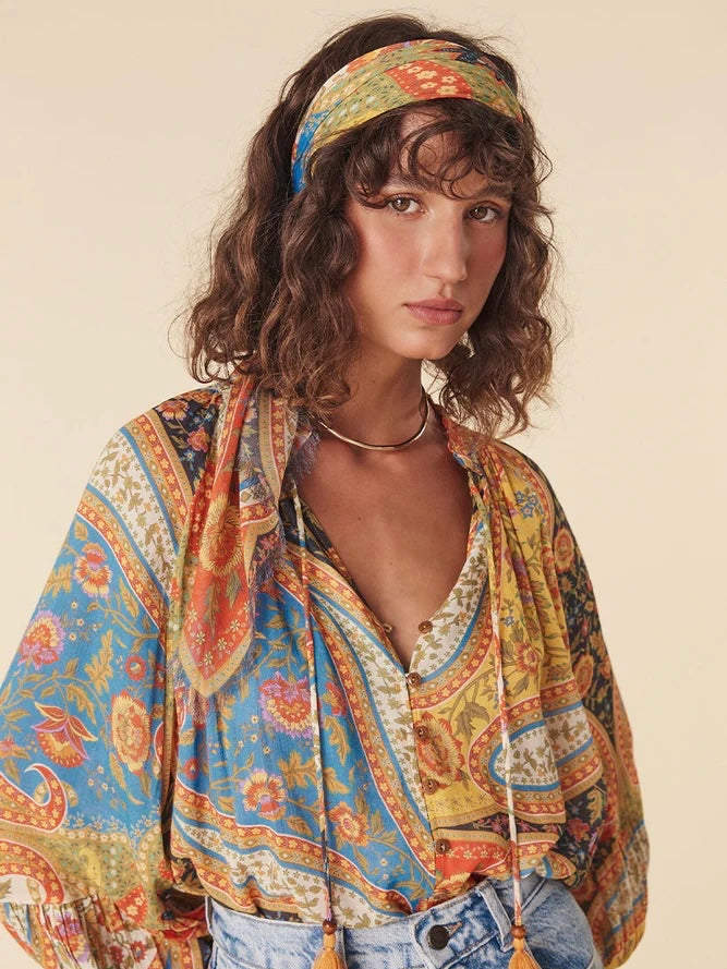Belladonna Head Scarf in Kaleidoscope