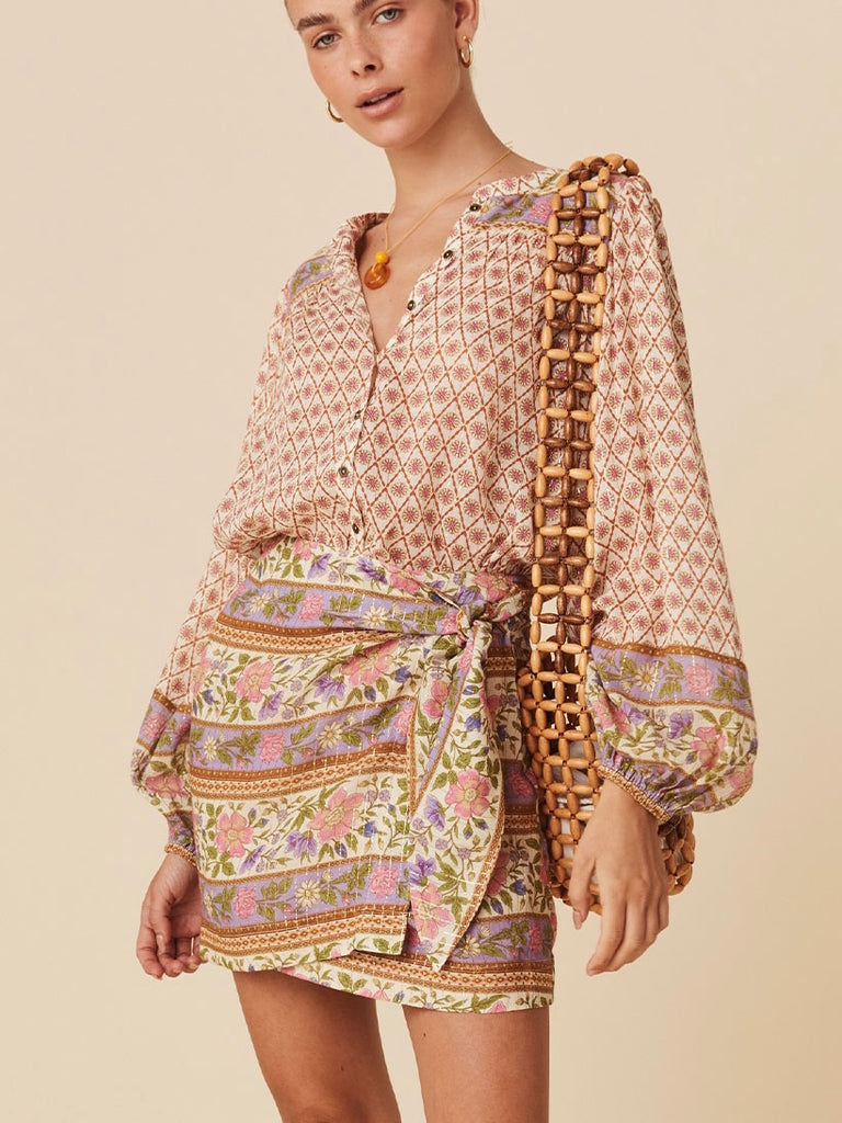 Sienna Blouse in Clay