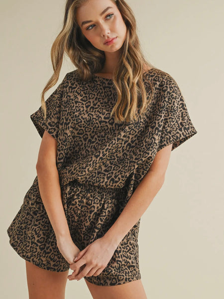 Hear Me Roar Set in Brown Leopard