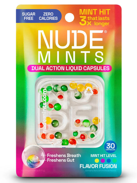Dual Action Liquid Mint Capsules in All Flavors