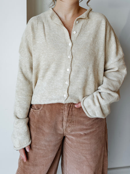 Piper Cardigan in Natural