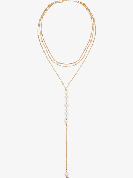 Coastal Pearl Lariat