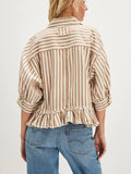 Bailey Stripe Shirt in Neutral Combo